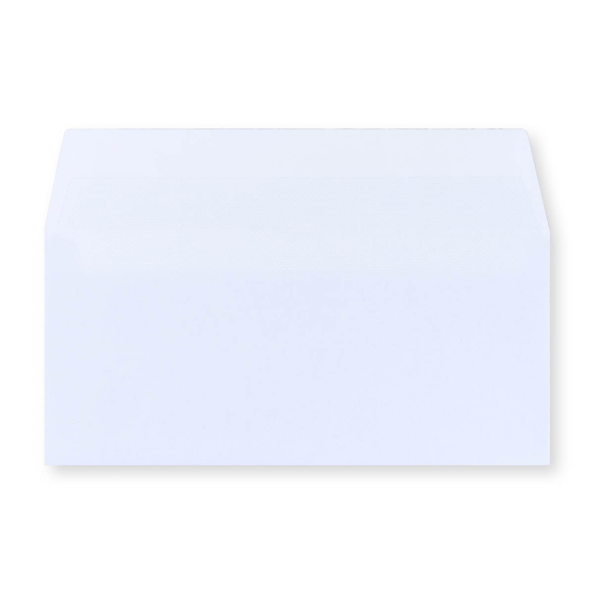 White Opaque Gummed Business Envelope (102 x 216mm)