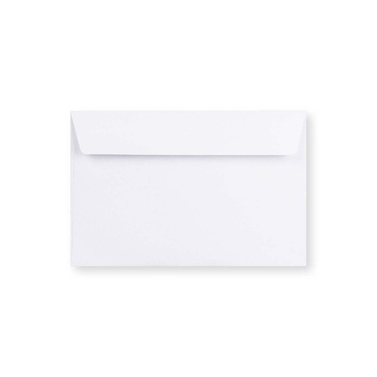 White Envelope - Straight Flap 121x184 mm