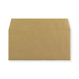 DL Manila Brown Gummed Recycled Envelope (102 x 216mm)