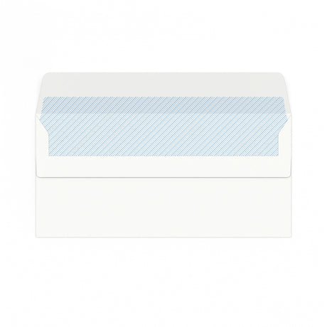 DL WHITE WALLET SELF SEAL 100GSM (110 x 220mm)