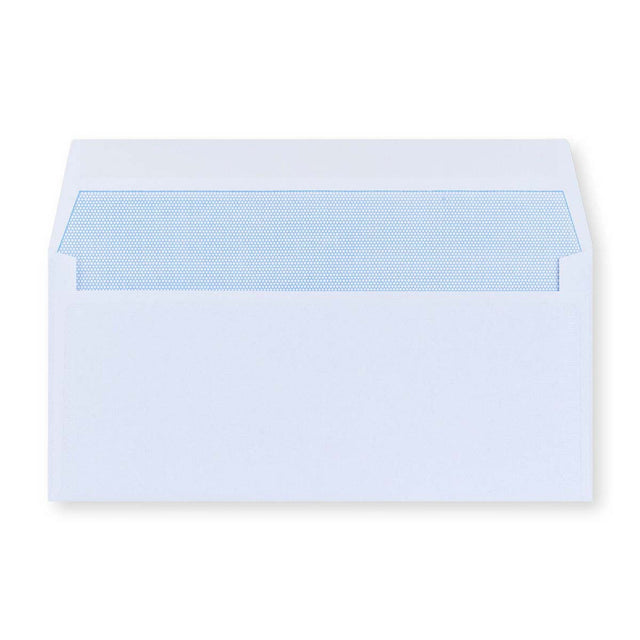 White Opaque Gummed Business Envelope (102 x 216mm)