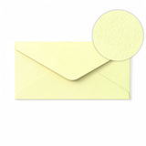 Ivory Envelope Hammered Texture 110x220 mm (DL)