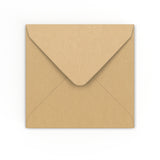 Fleck Recycled Gummed V-Flap Envelope (130 x 130mm)