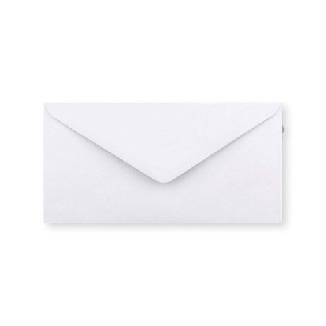 White Envelope - Diamond Flap 110x220 mm (DL)