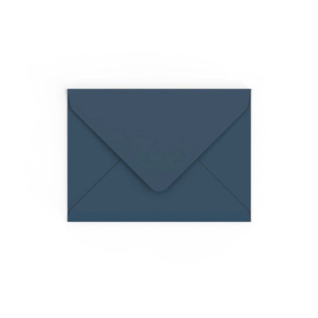 Navy Blue British Made Gummed V-Flap Envelope (133 x 184mm)
