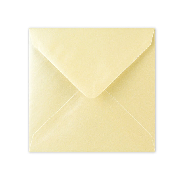 Champagne Lustre Envelope 140x140 mm