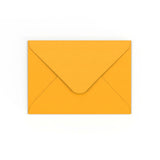 Dark Yellow Gummed V-Flap Envelope (125 x 175mm)