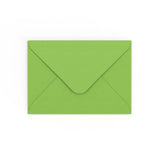Mid Green Gummed V-Flap Envelope (125 x 175mm)
