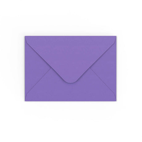 B6 Purple Gummed V-Flap Envelope (125 x 175mm)