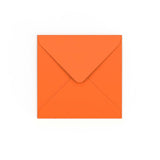 Orange Gummed V-Flap Envelope (130 x 130mm)