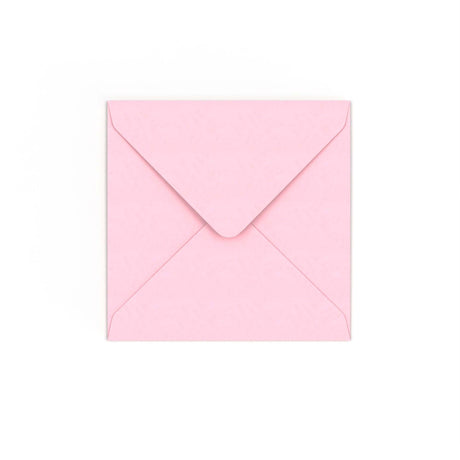 Pale Pink Gummed V-Flap Envelope (130 x 130mm)