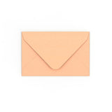 Salmon Pink Gummed V-Flap Envelope (65 x 94mm)