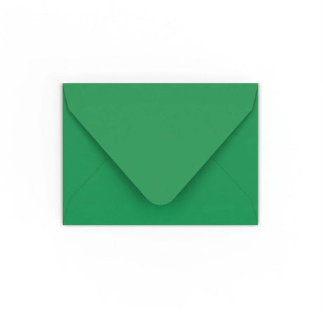 C7 Dark Green Gummed V-Flap Envelope (82 x 113mm)