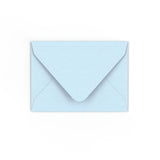 C7 Pale Blue Gummed V-Flap Envelope (82 x 113mm)