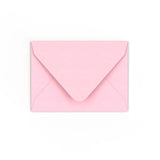 C7 Pale Pink Gummed V-Flap Envelope (82 x 113mm)