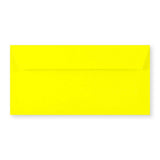 DL Yellow Peel & Seal Neon Envelope (110 x 220mm)