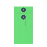 Coloured envelopes with string and washer closure