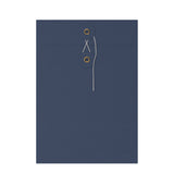 Coloured envelopes with string and washer closure