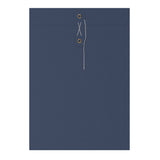 Coloured envelopes with string and washer closure